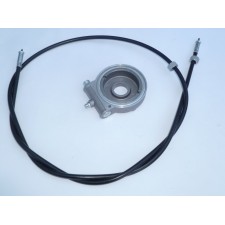 SPEEDOMETER TRANSMITTER (SNAIL) HOUSING WITH CABLE - JAWA 50/555, 05, 20, 21, 23